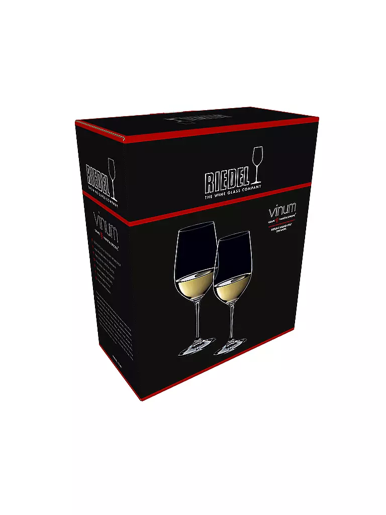 RIEDEL Weissweinglas 2er Set VINUM Riesling Grand Cru / Zinfandel 400ml transparent