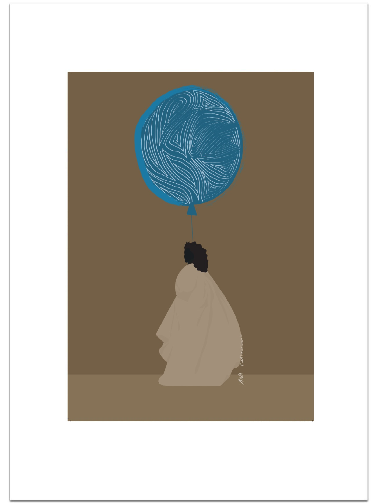UC_Poster Amandah by Ana Collectives 40 x 50 cm