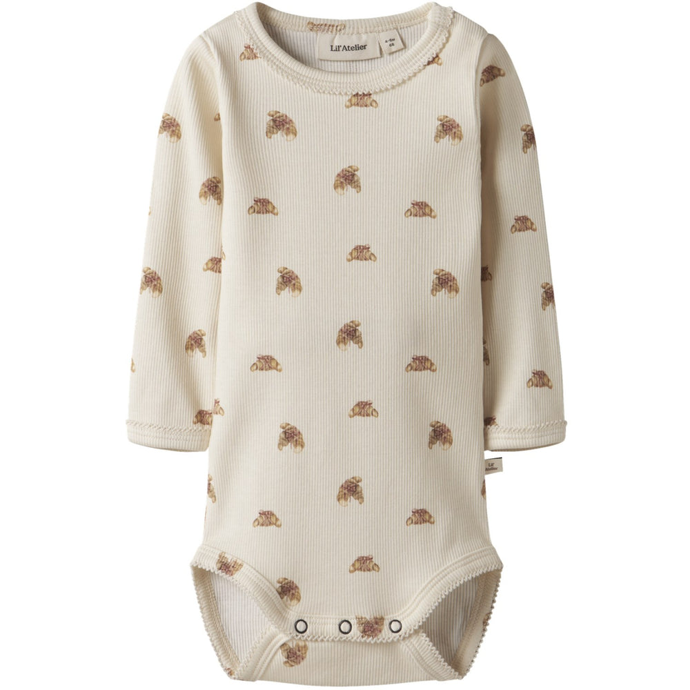 Køb Lil'Atelier Turtledove Croissant Nbflavo Egi Ls Slim Body Lil