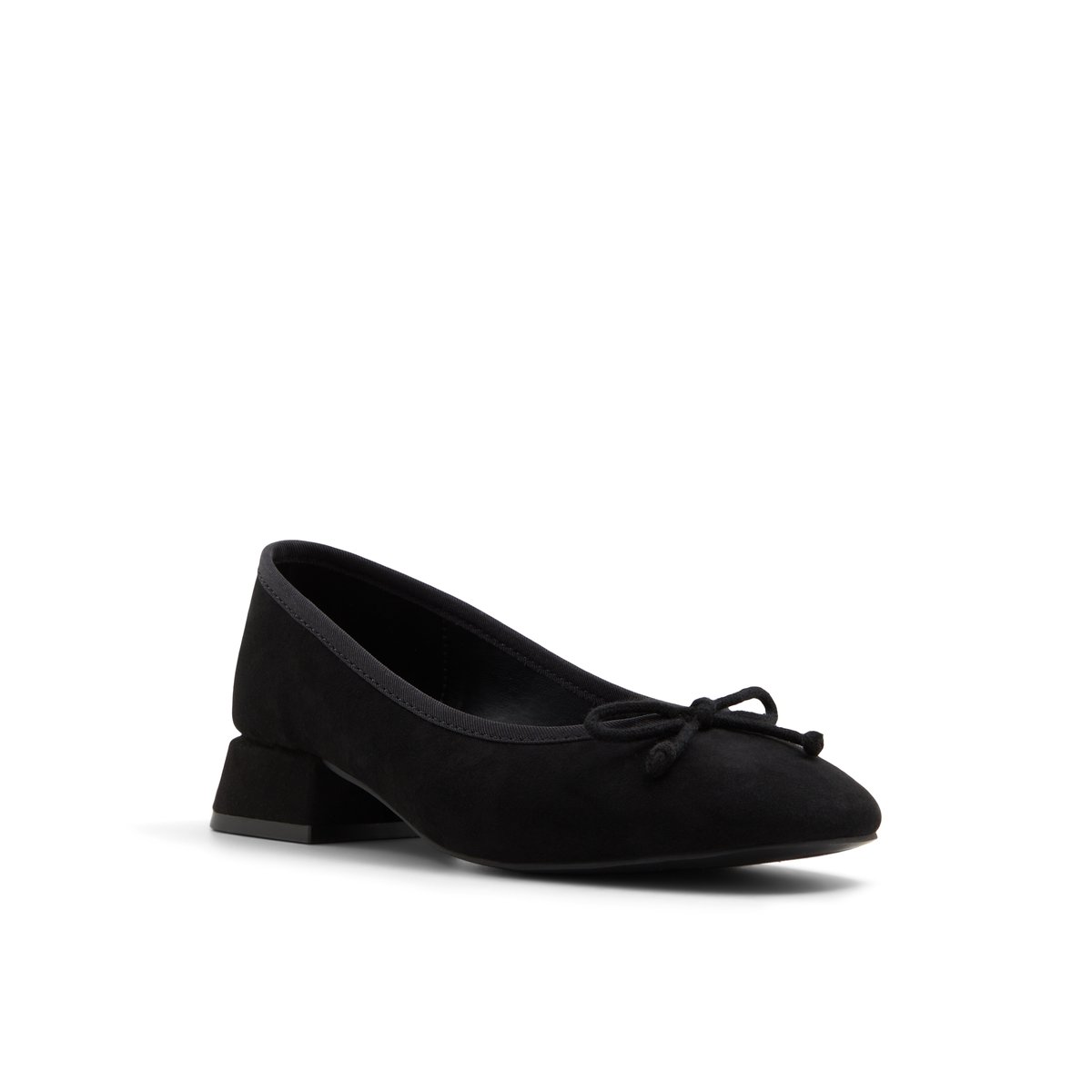 K STUDIO-Priratlan-Ballerine - Talon Bloc - Noir