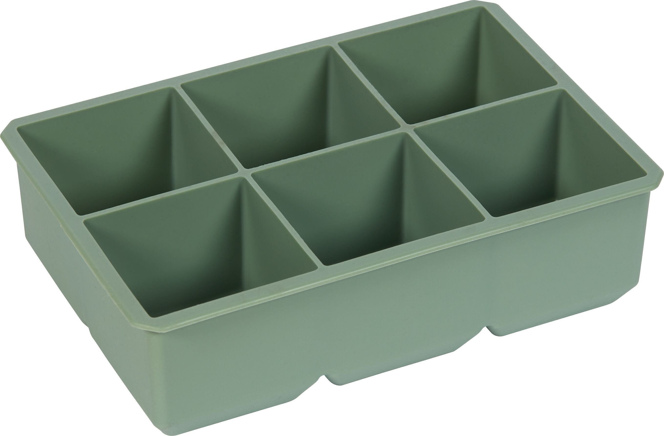 GIADA Eiswürfelform - Grün / B: 16.4 cm x T: 11.0 cm x H: 4.7 cm