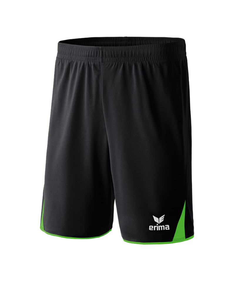 Erima 5-Cubes Short Schwarz Grün