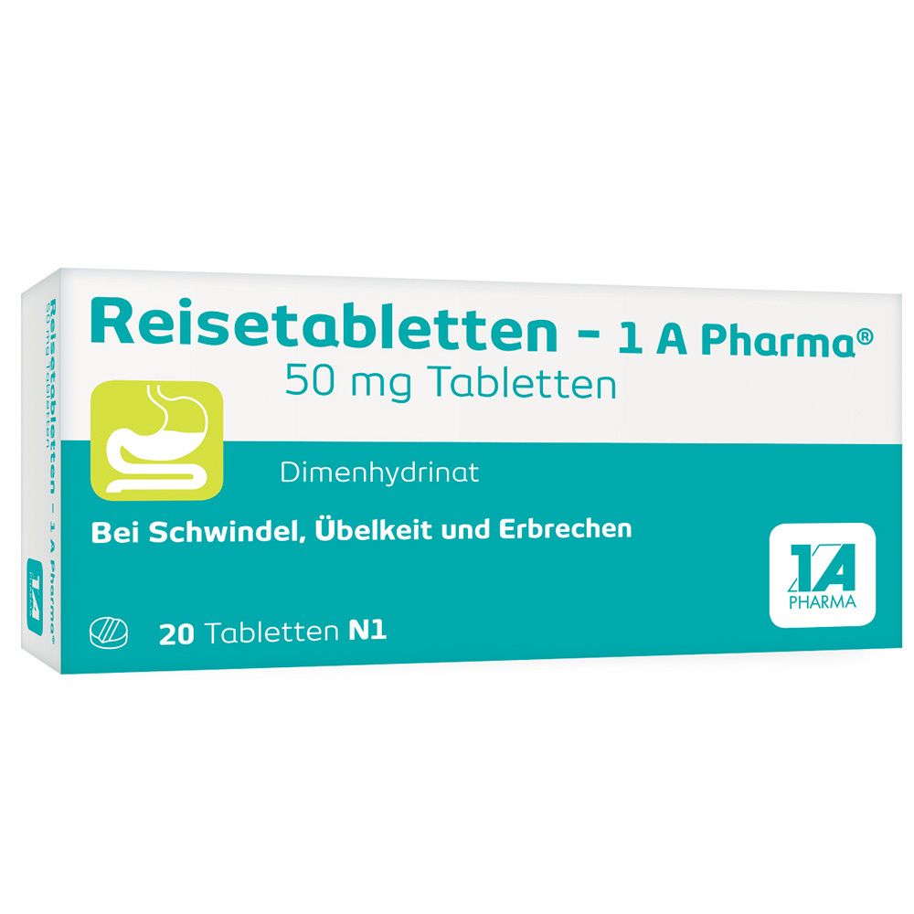 Reisetabletten - 1A Pharma®