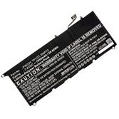 DLH Batterie Li-ion 7.6V 7850mAh 60Wh - 0RNP72 / PW23Y / 0PW23Y / RNP72 / TP1GT