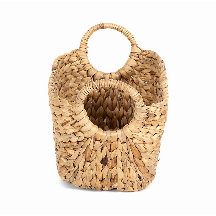 Panier de rangement en jacinthe d'eau Compactor Caracas taille M