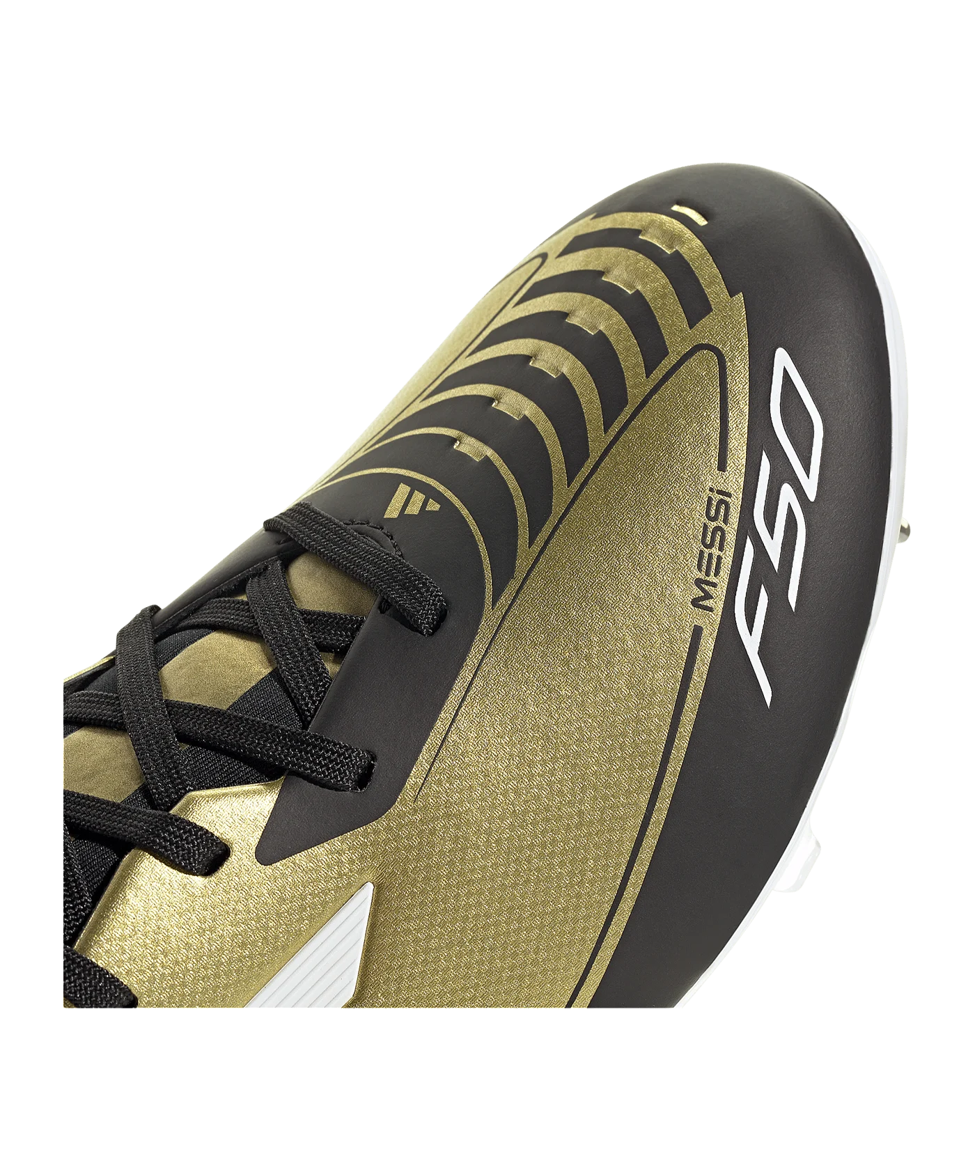 adidas F50 League FG/MG Messi Triunfo Dorado Gold Weiss