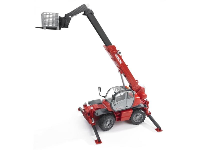 Bruder Spielwaren Baustellenfahrzeug Manitou Teleskoplader Universal-Teleskopstapler von Bruder