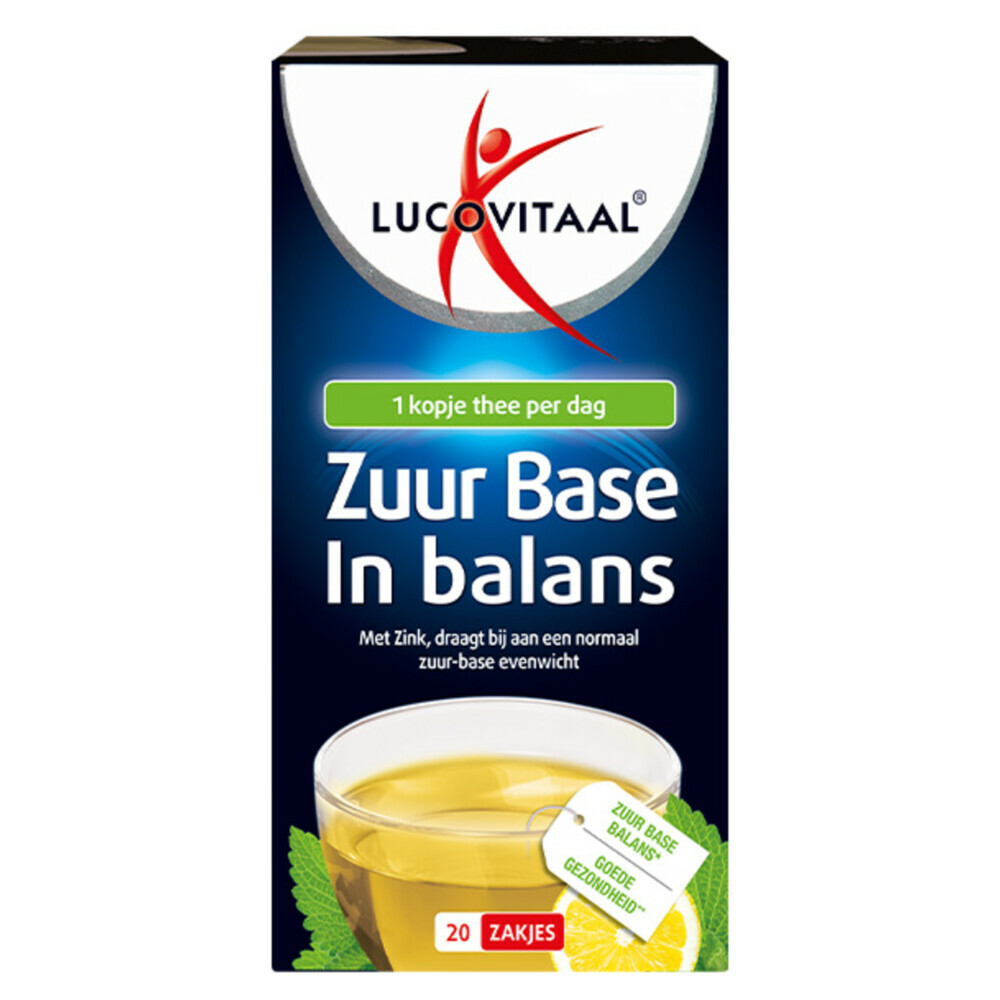 Lucovitaal Thee Zuur Base20 stuks