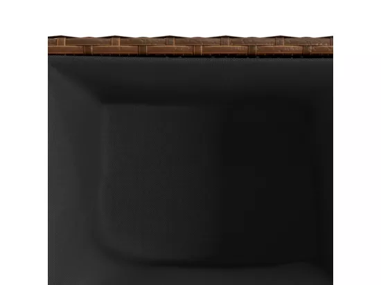 Jardinière bac lit surélevé résine marron 36 x 30 x 32 cm 02_0037518
