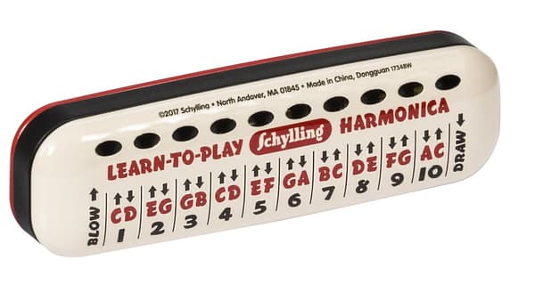 Learn to play harmonica CDU