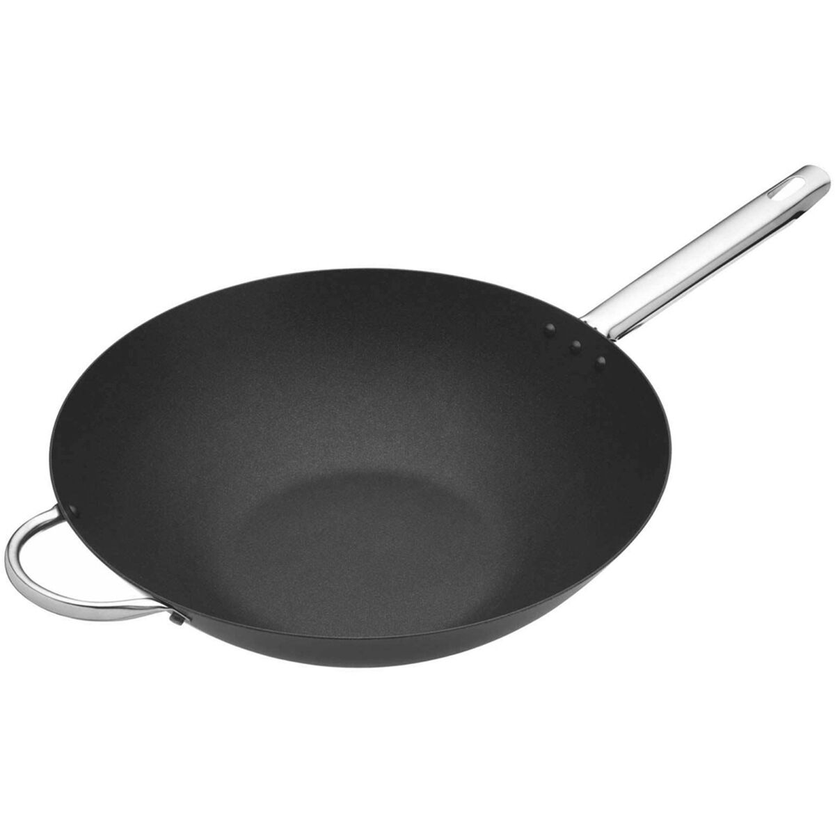 Professionell Wok Karbonstål 35,5 cm Non-stick