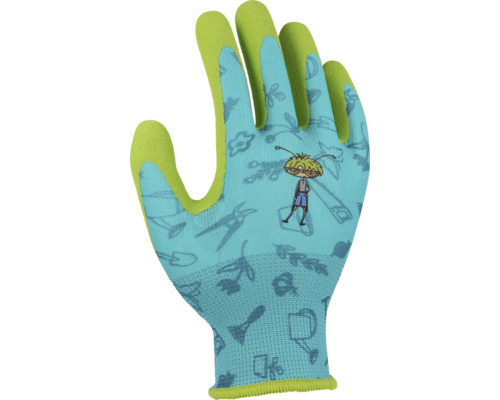 Kinderhandschoen Floralie maat 5 groen blauw