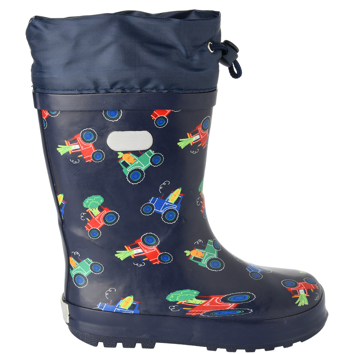 Topolino Jungen Gummistiefel mit Allover-Print dunkelblau