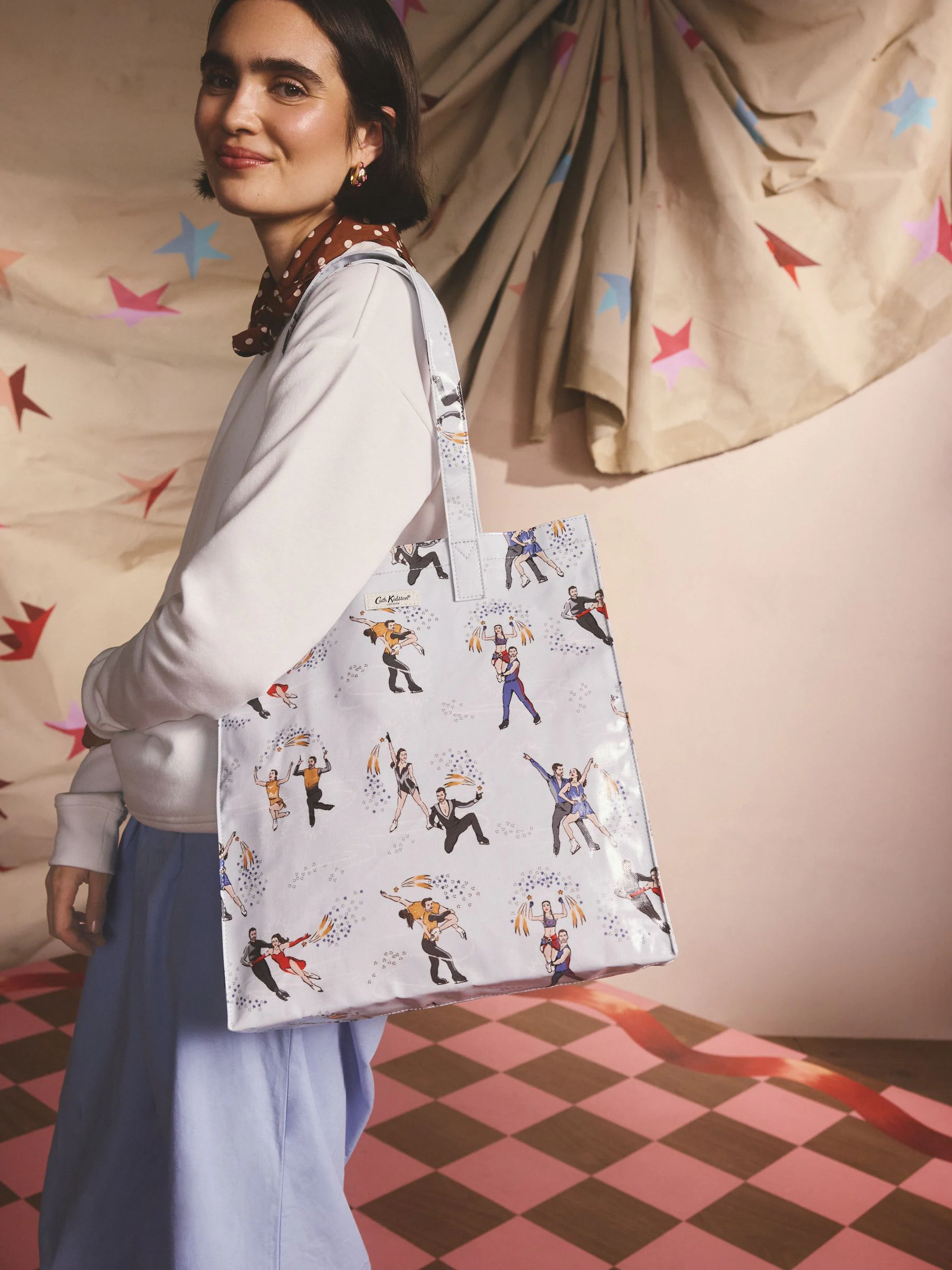 Blauw Lilah en Lewis - Cath Kidston grote boekentas