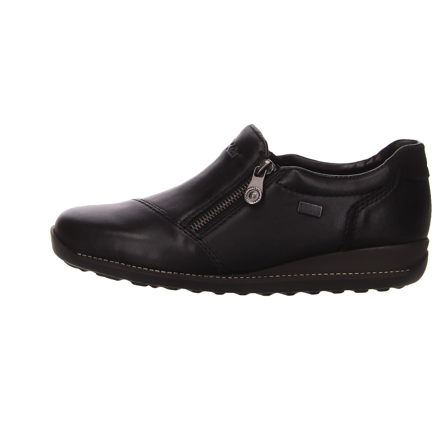 Rieker Slipper schwarz schwarz