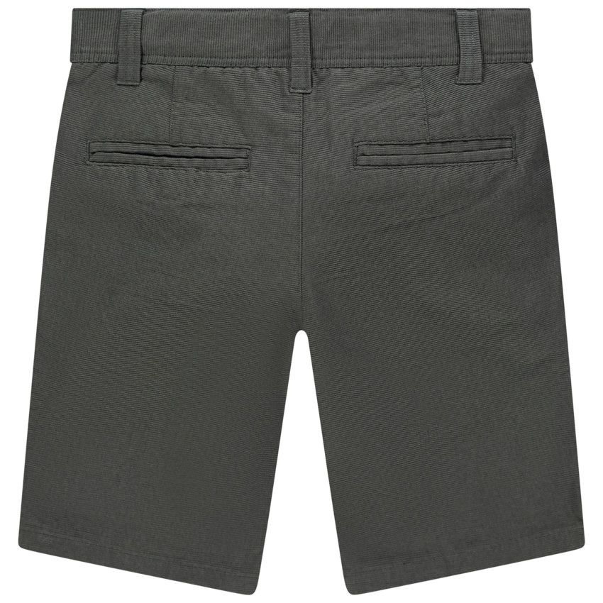 Bermuda en toile fantaisie - Gris foncé