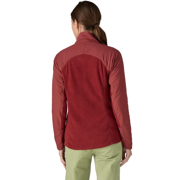 Doudoune randonnée PATAGONIA W'S NANO-AIR LIGHT HYBRID JKT OXIDE RED