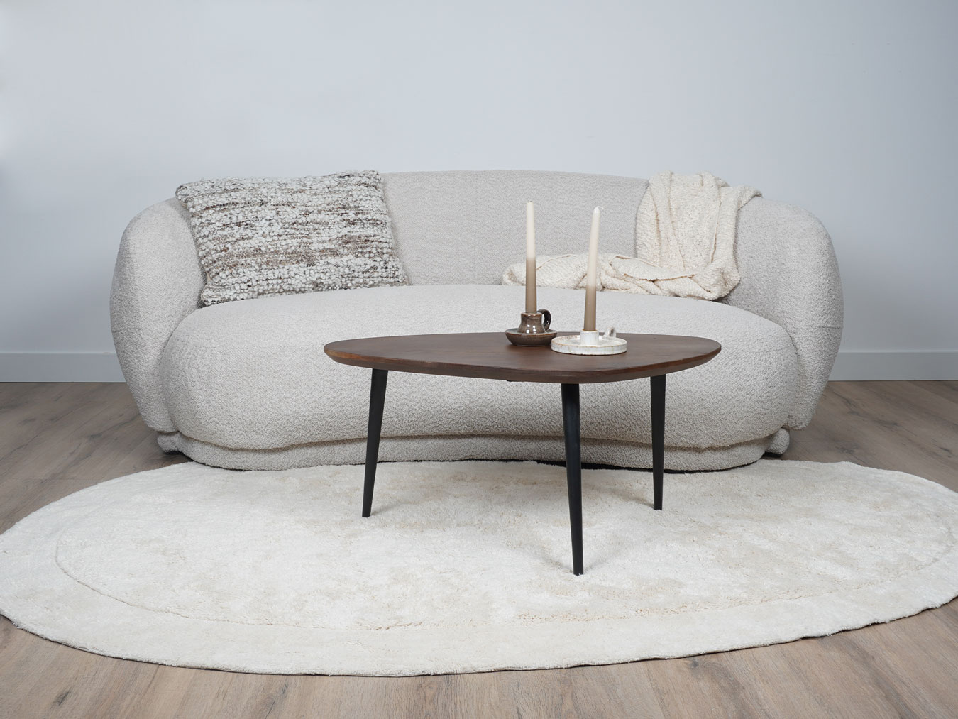 Wasbaar Vloerkleed Bodi – Natural 160 x 230 cm