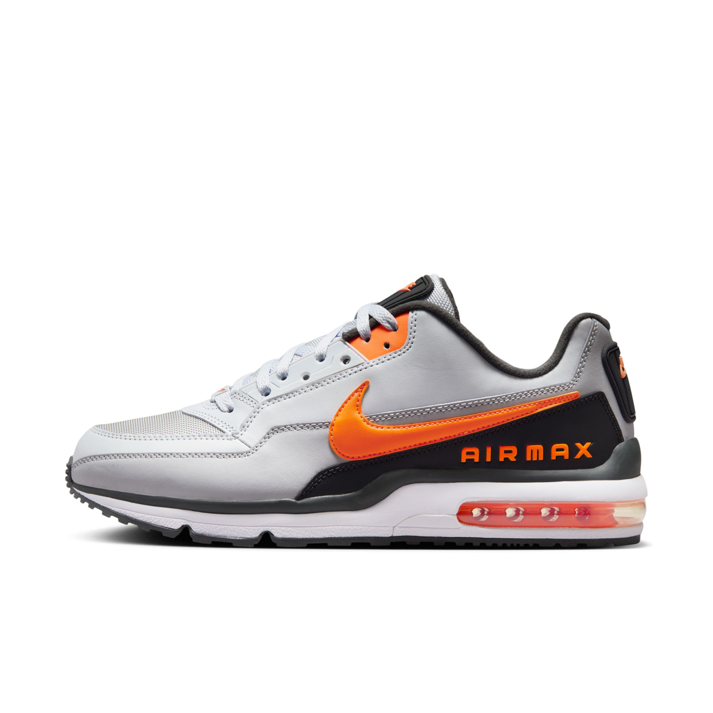 Nike Air Max LTD 3 Sneakers Grijs Zwart Oranje
