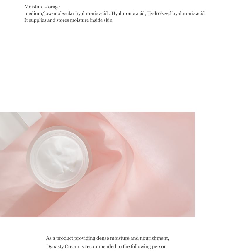 Schoonheid van Joseon - Dynasty Cream
