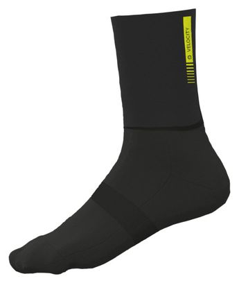Chaussettes Hiver Alé Aero Noir Jaune