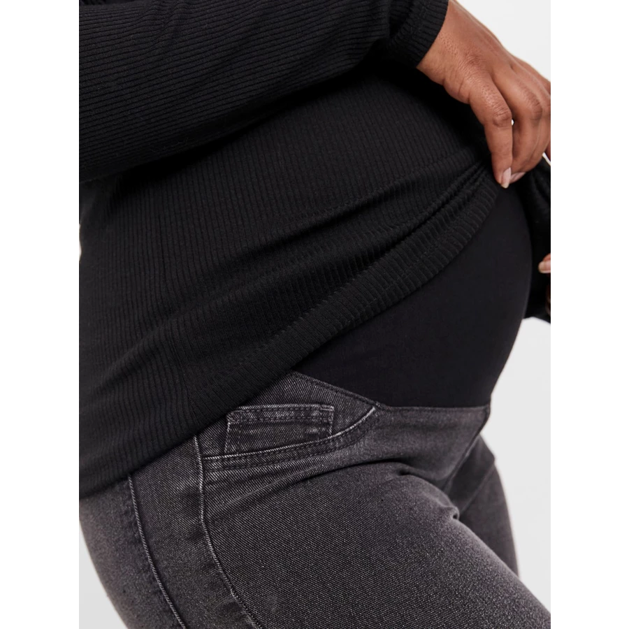 mama;licious Umstandsjeggings MLAMY Medium Grey Denim