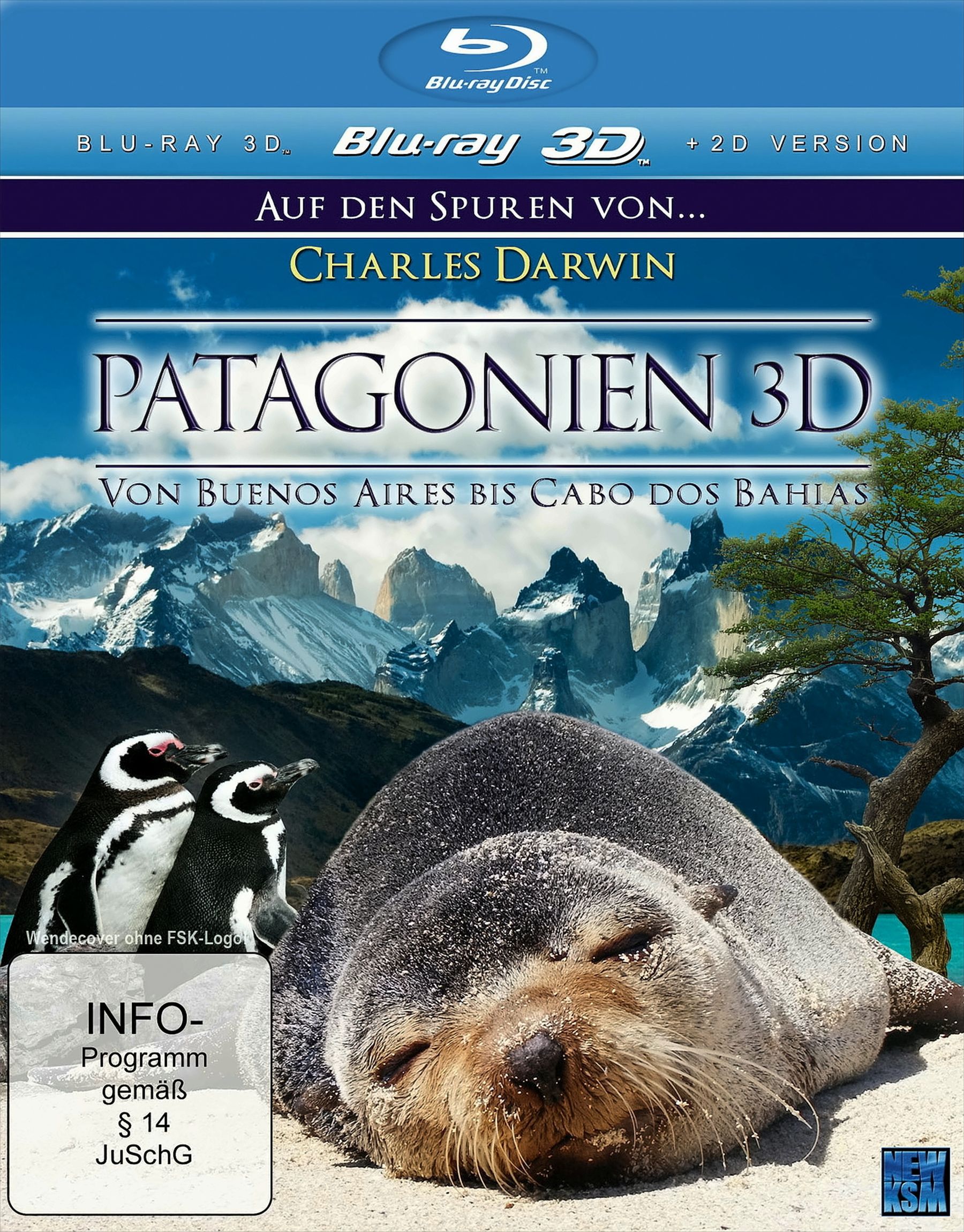 Patagonien - Auf den Spuren von Charles Darwin: Von Buenos Aires bis Cabo dos Bahias 3D