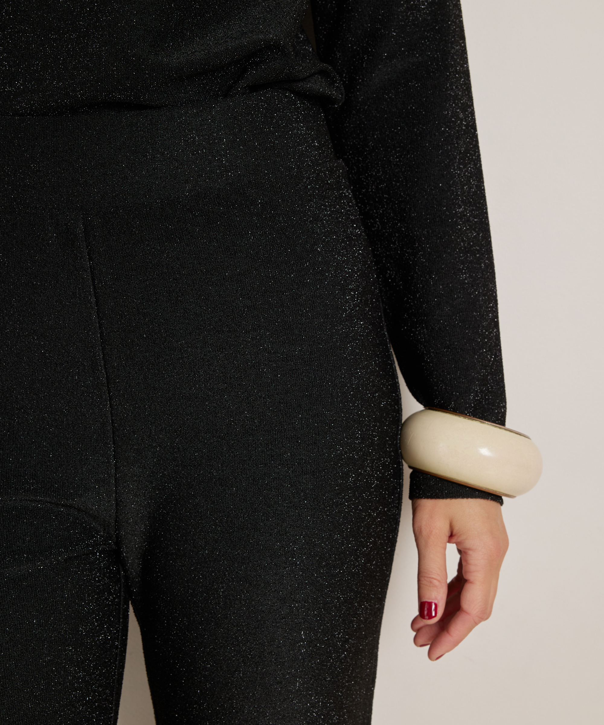 flared fit broek glitters