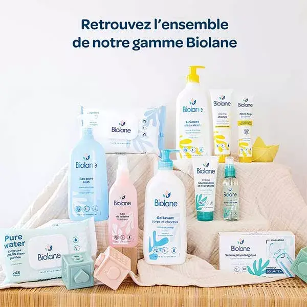 Biolane - Água Pura H2O - Sabonete Facial, Corporal e para a Área da Fralda do Bebê - 750ml