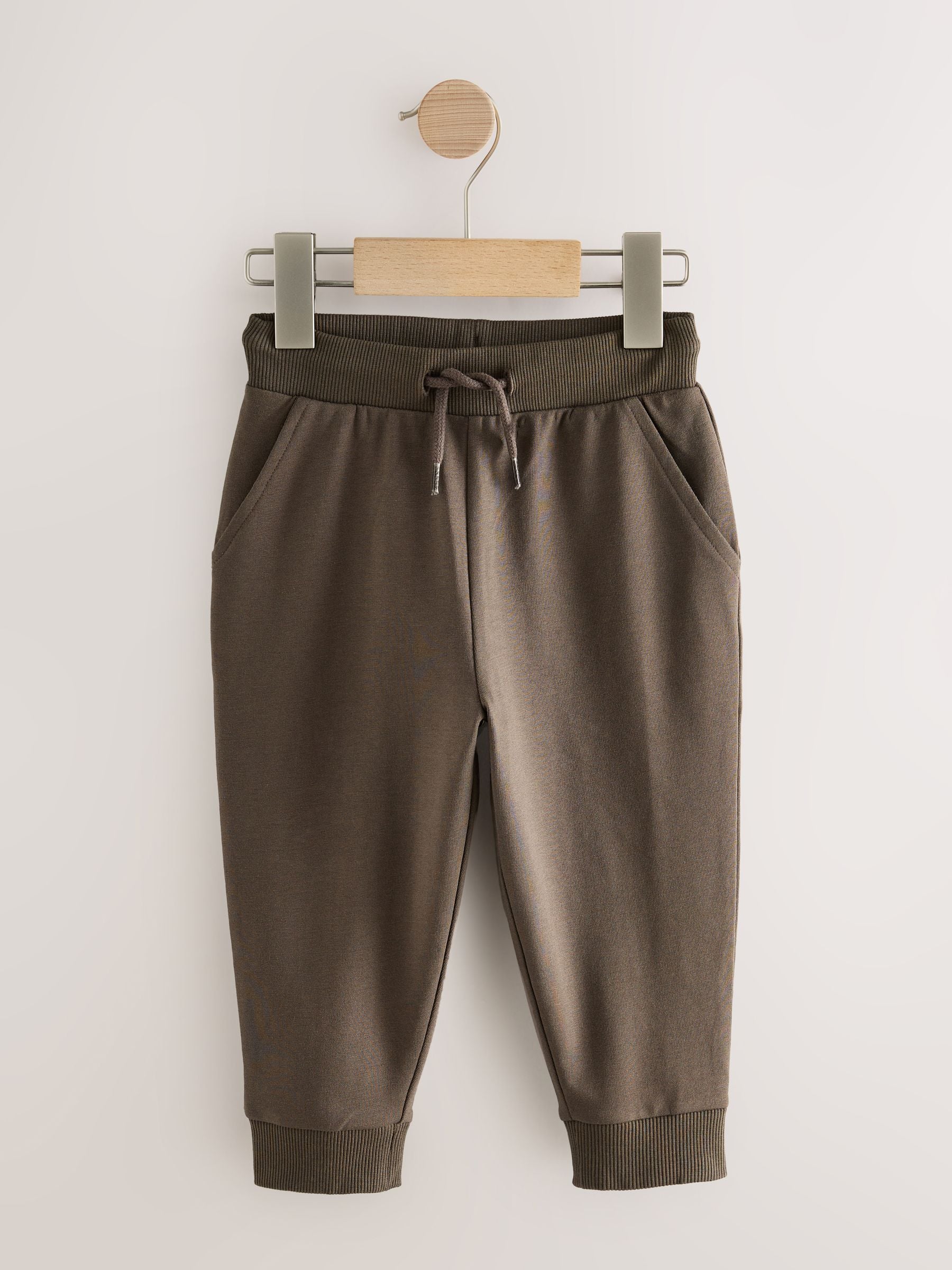 Kakigroen/blauw/rood - Verpakking van 5 joggingbroeken (3mnd-7jr)