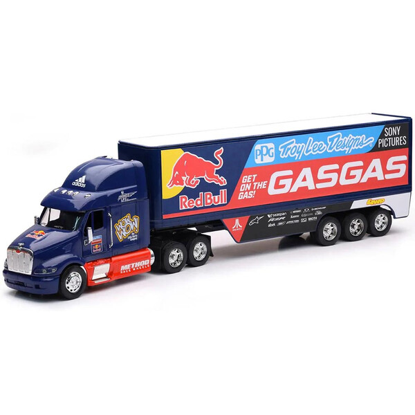 New Ray - Maquette camion 1/32 Team Gas Gas Red Bull Bleu / Rouge / Jaune