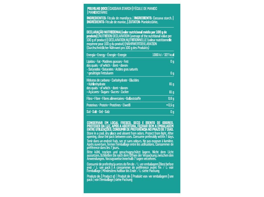 POLVILHO DOCE FERBAR 500G