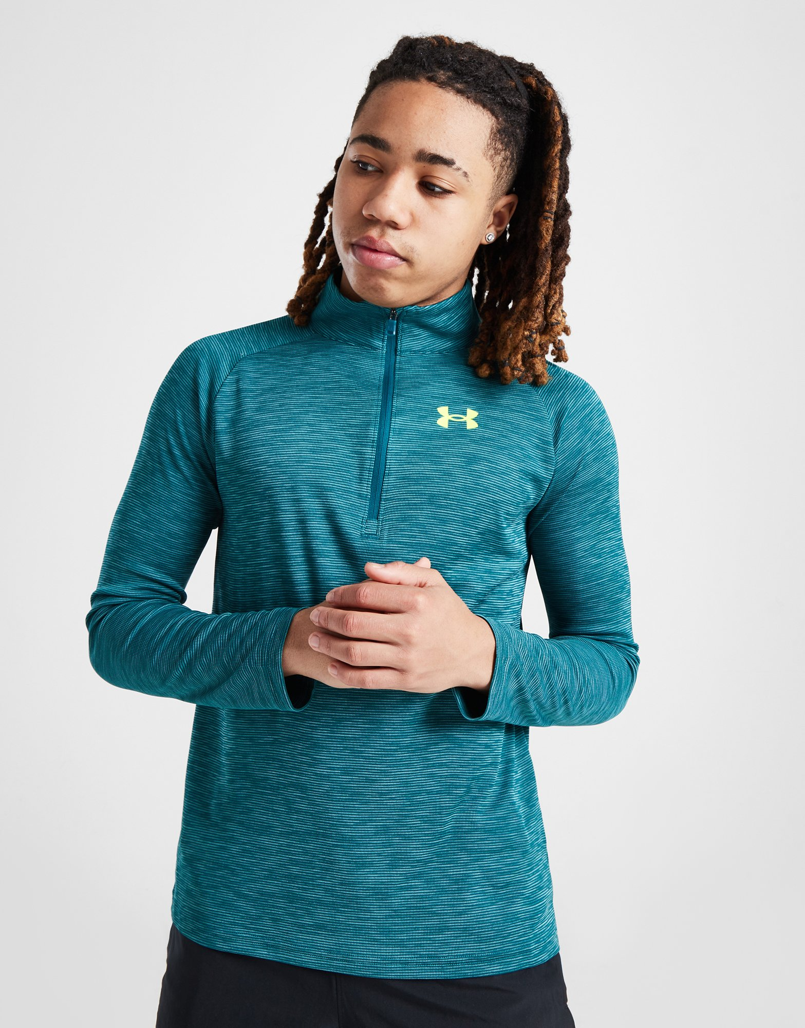 Under Armour Haut Zippé Tech Text Junior