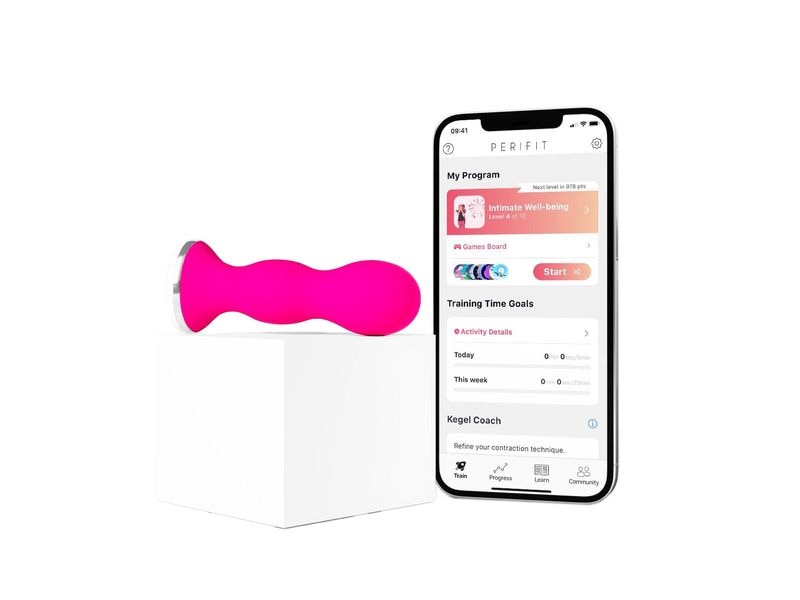 Perifit Beckenbodentrainer, Rosa Kegel-Trainer für einen stärkeren Beckenboden
