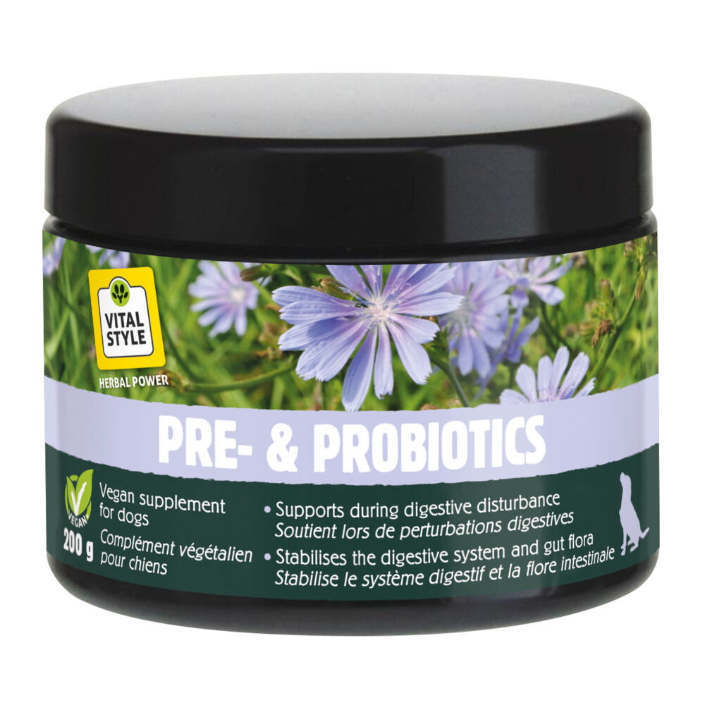 VITALstyle Pre & Probiotica - Spijsvertering en darmflora Hond - 200 Gram - Onbekend