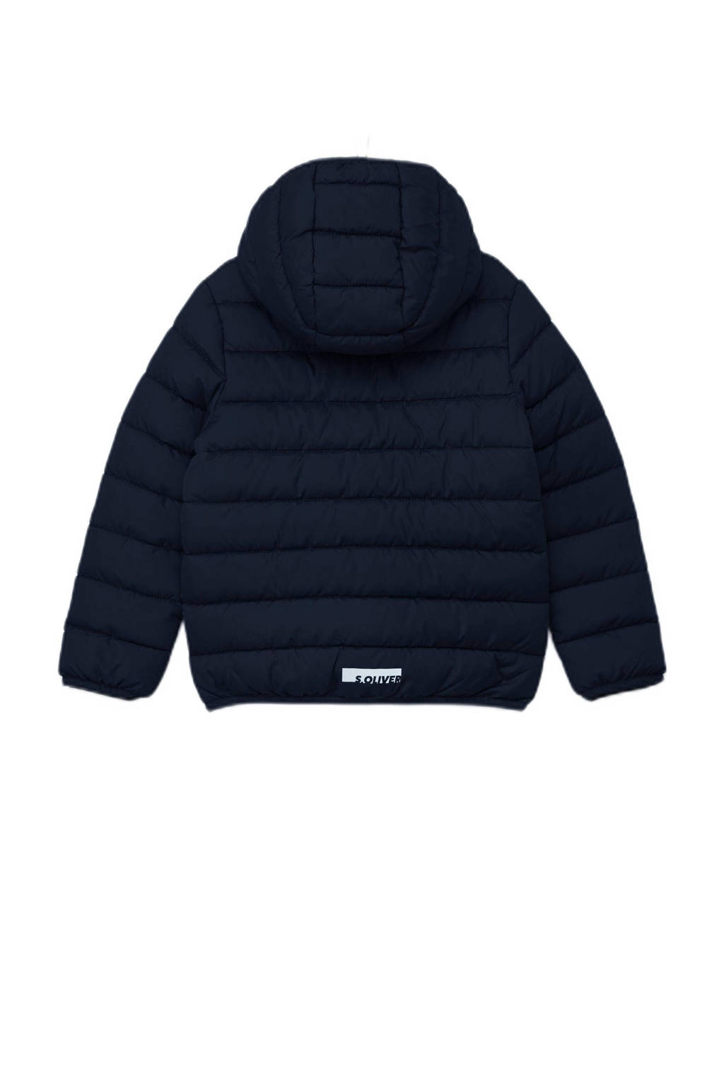 s.Oliver gewatteerde jas donkerblauw