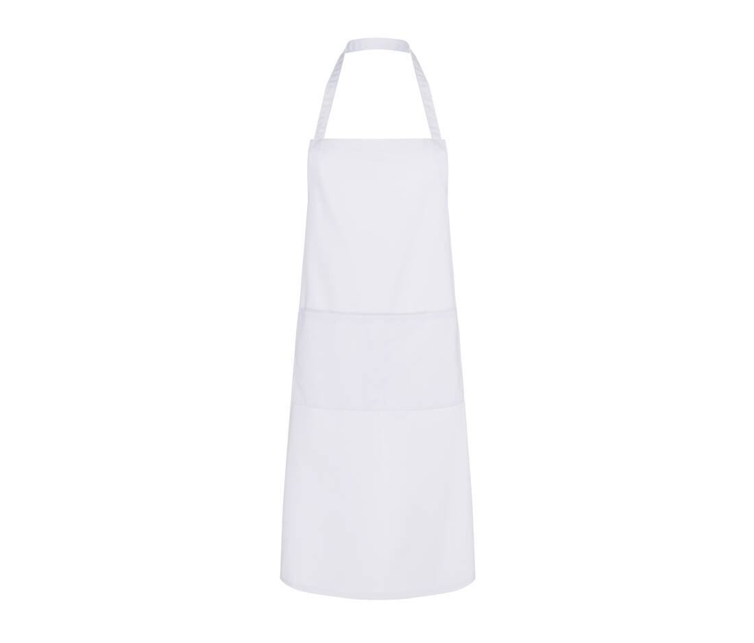 KARLOWSKY KYLS7 - Tablier à bavette en polycoton avec poche