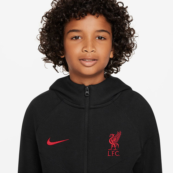 Nike Liverpool Tech Fleece Full-Zip Hoody Kids