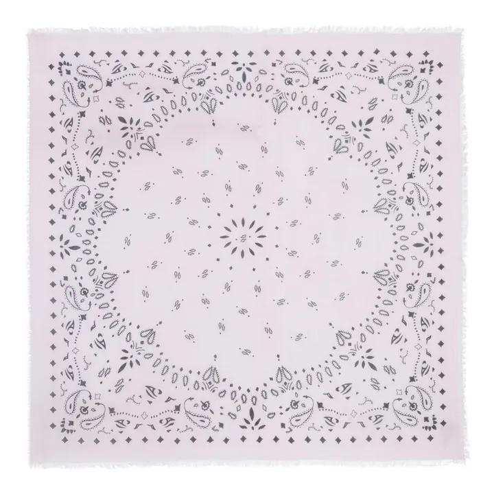 Kujten Bandana Effy Voile de Cachemire | Rose bonbon