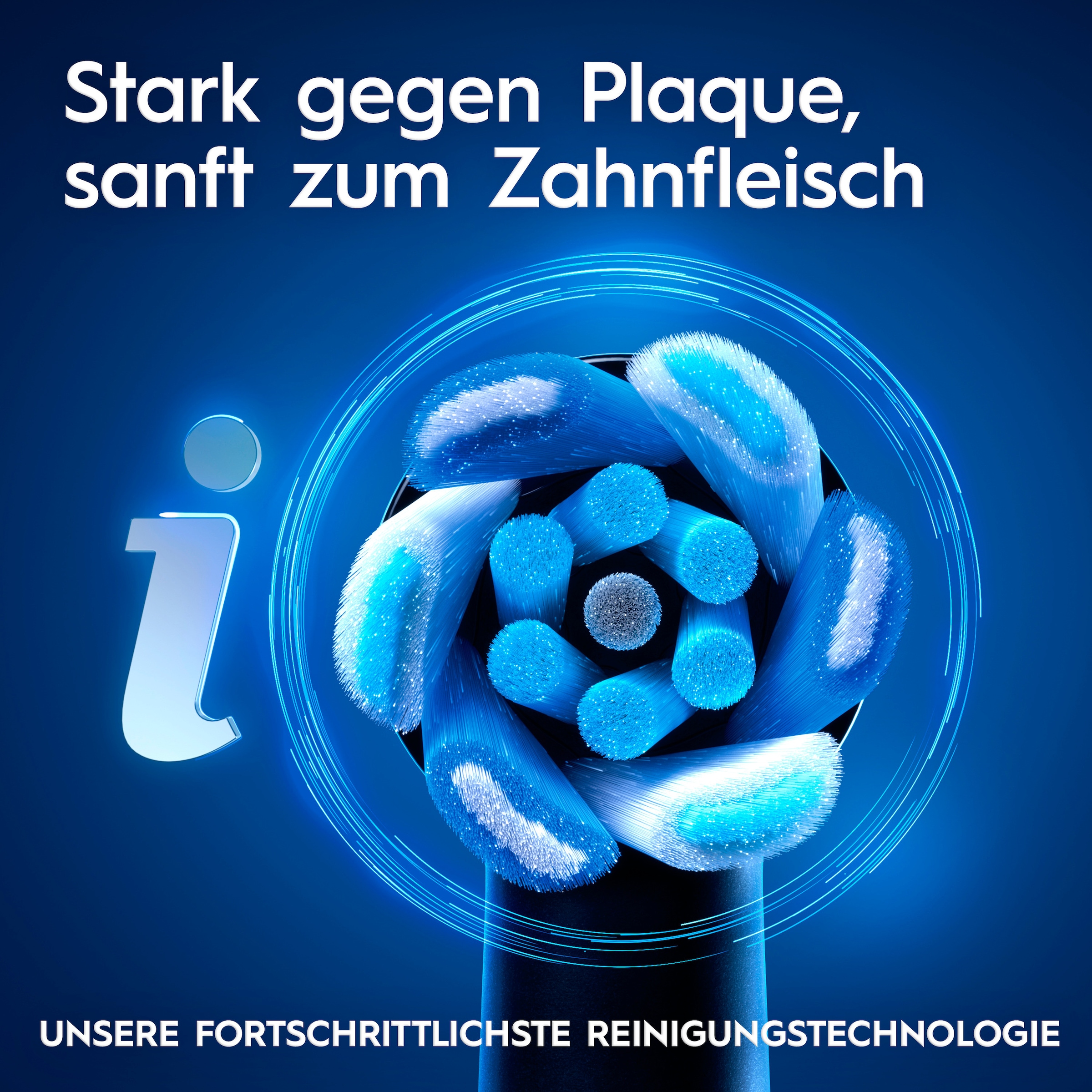 Oral-B Elektrische Zahnbürste »iO 10« 1 Stk. Aufsteckbürsten Magnet-Technologie, iOsense, 7 Putzmodi, Farbdisplay & Lade-Reiseetui