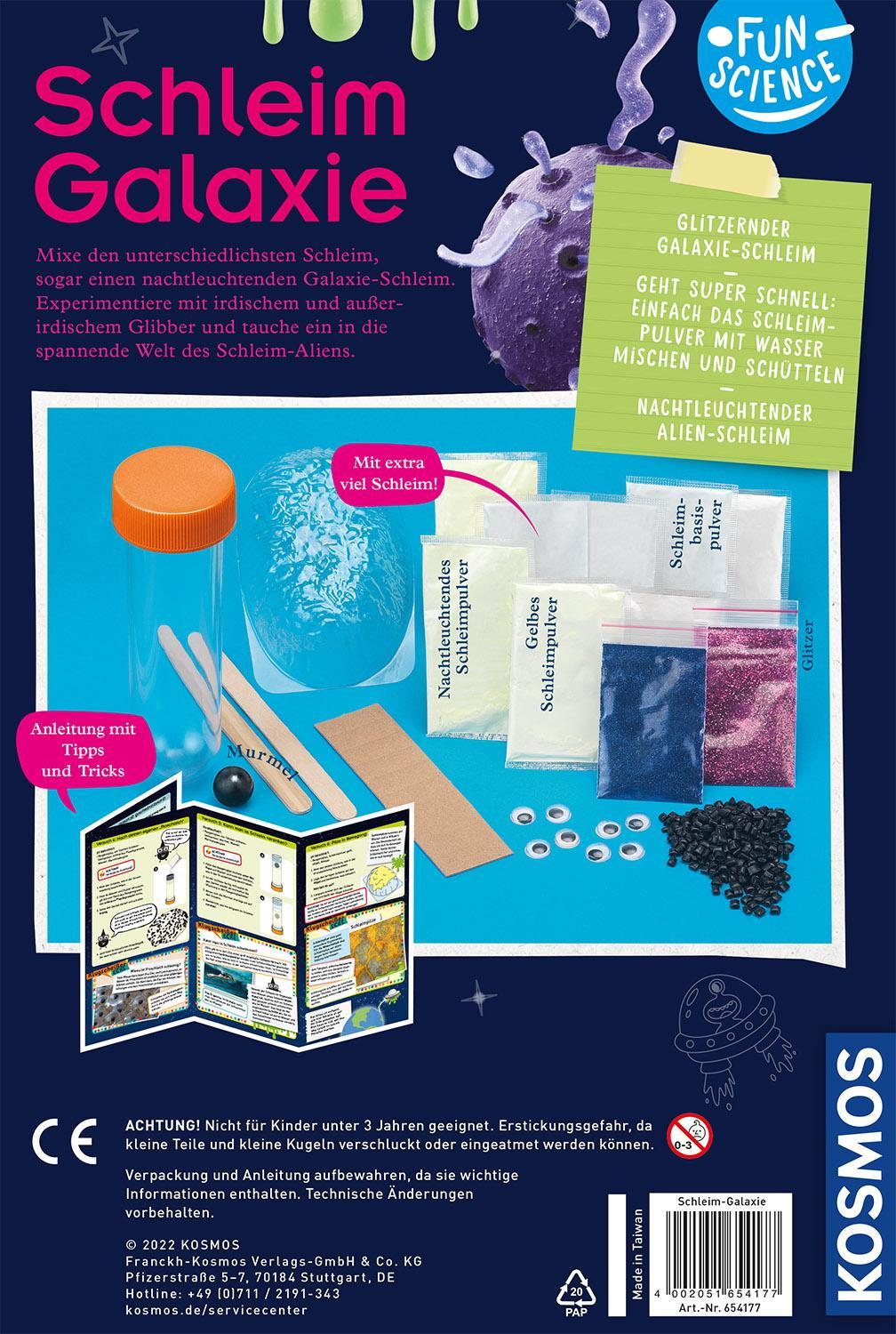 Experimentierkasten – Fun Science – Schleim-Galaxie