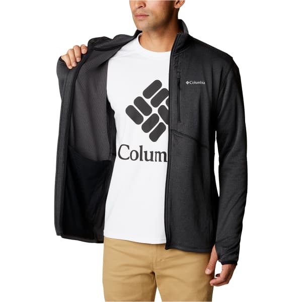 Veste polaire randonnée COLUMBIA PARK VIEW FLEECE FULL ZIP M BLACK HEATHER
