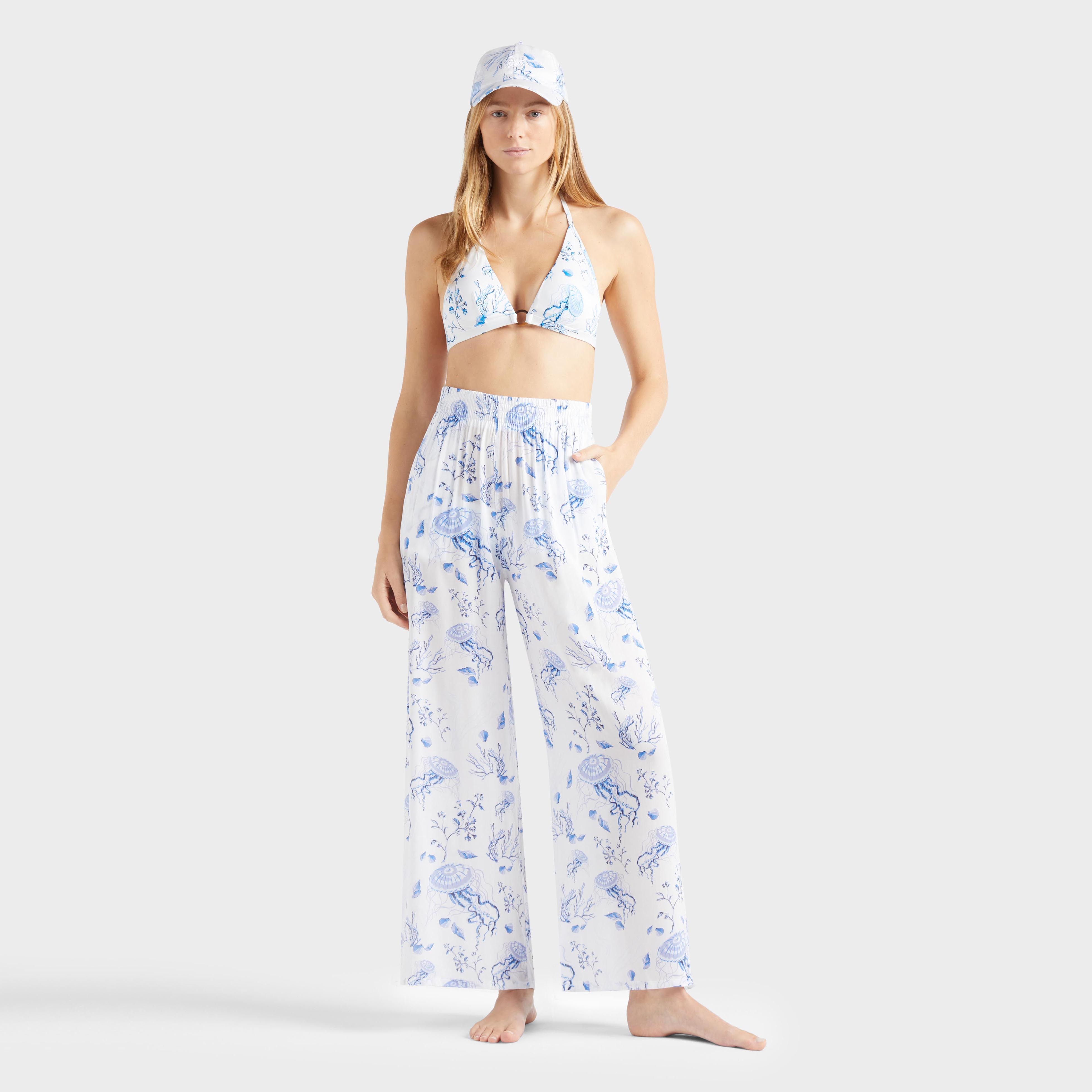 Pantalon en viscose femme Medusa and Shells