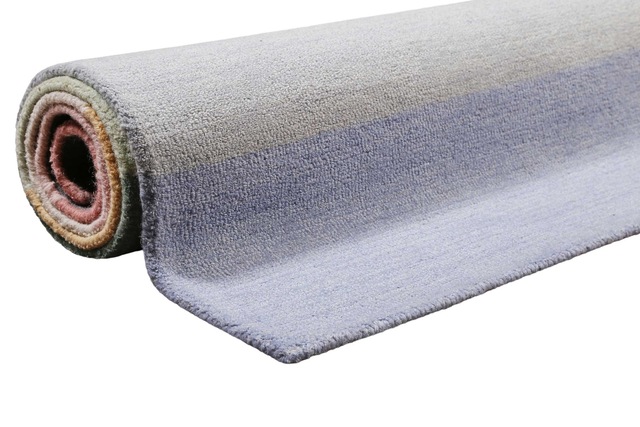 SMART KIDS Kinderteppich »Lio« rechteckig 1,2 mm Höhe handgetuftet aus Naturfasern, bunte pastellige Streifen, Kinderzimmer