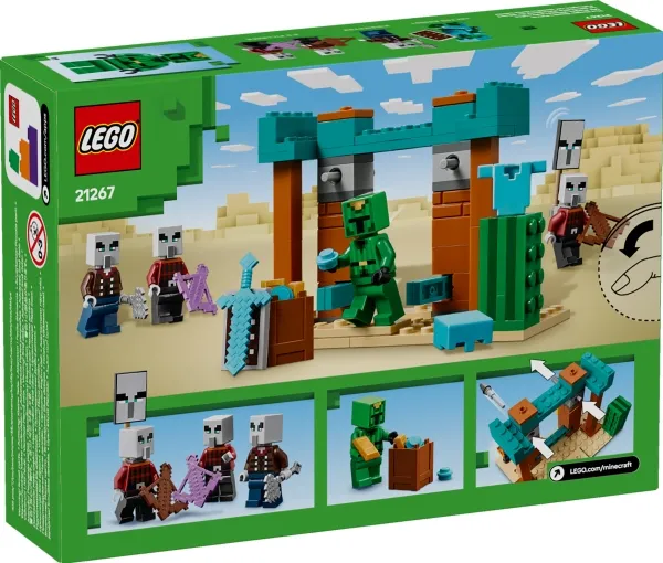 LEGO Minecraft 21267 Illager-ørkenpatruljen