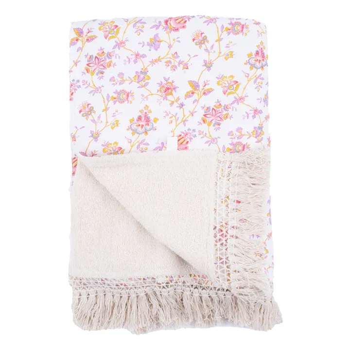 Louise Misha Serviette de plage Lana en coton bio | Crème
