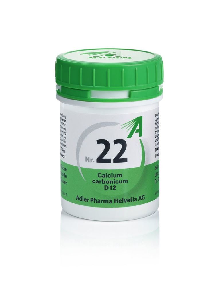 ADLER Nr22 Calcium carbonicum Tabl 12 D 100 g