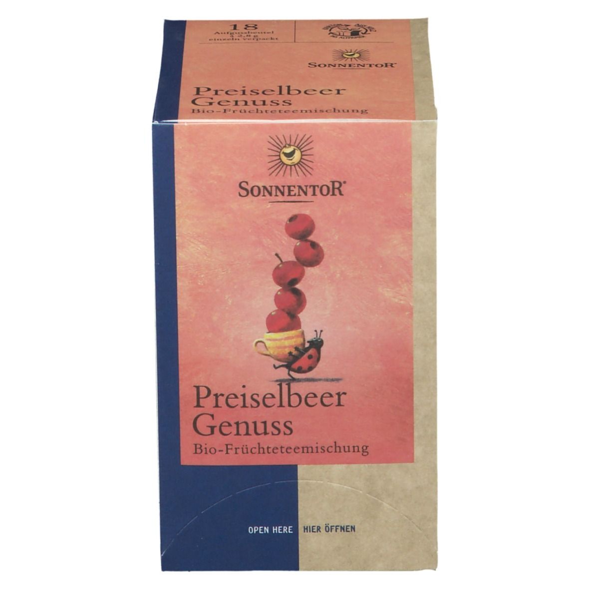 SonnentoR® Preiselbeer Genuss Tee