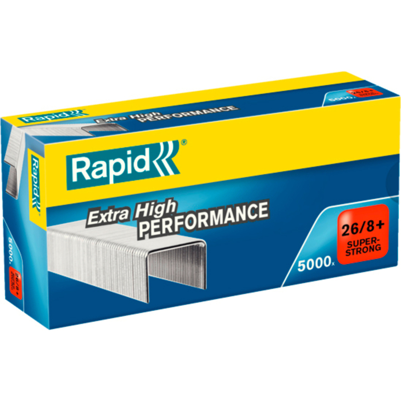 Rapid Heftklammern SuperStrong 26/8+, 5000 Stück