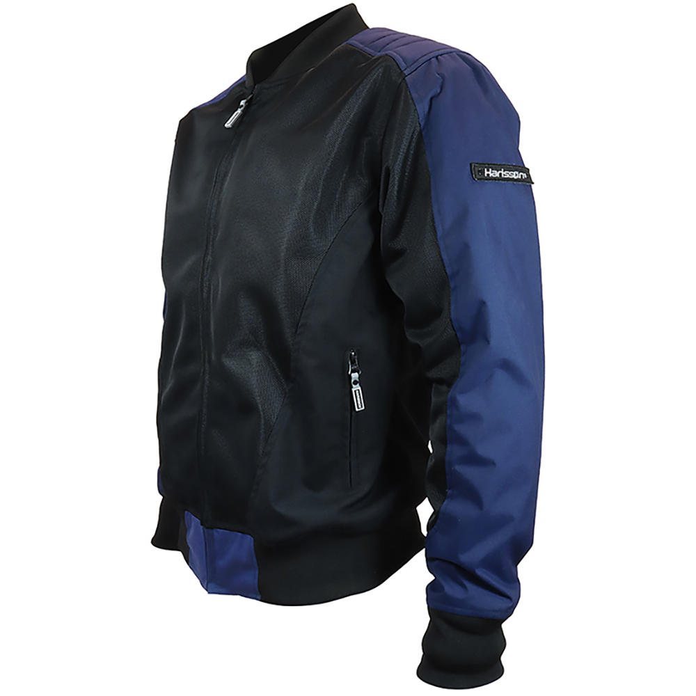 Harisson - Blouson Mesh Camaro Noir / Bleu